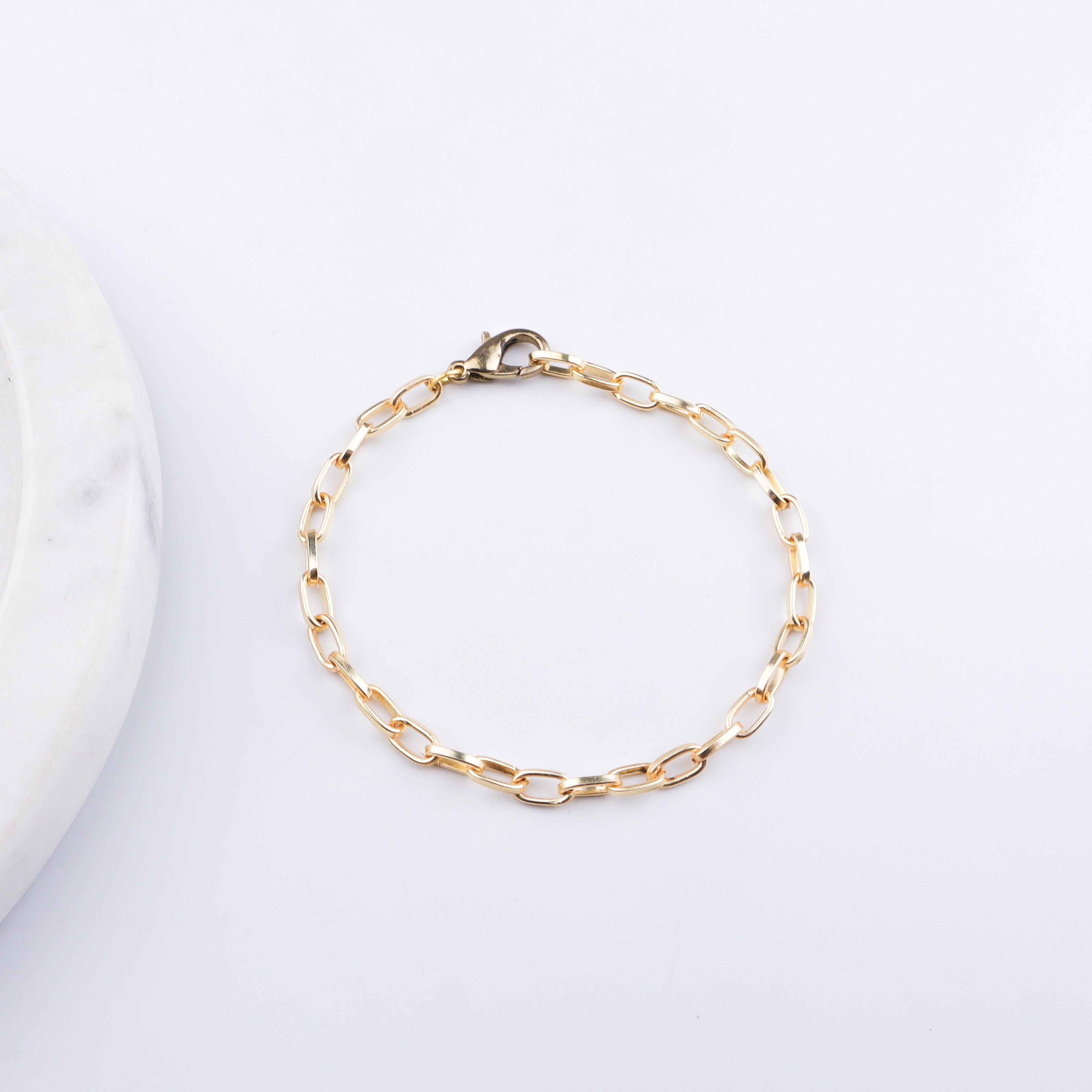 22K Gold Plated Brass Fashion Bracelet
