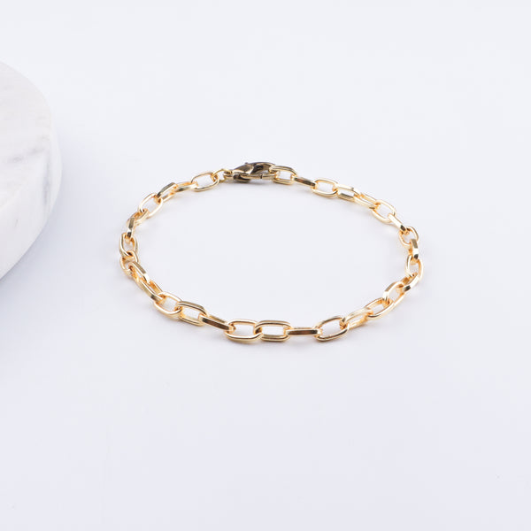 22K Gold Plated Brass Fashion Bracelet
