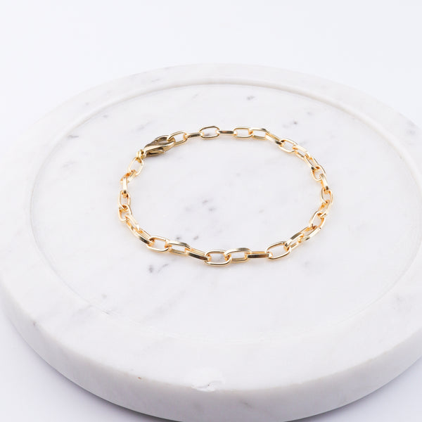 22K Gold Plated Brass Fashion Bracelet