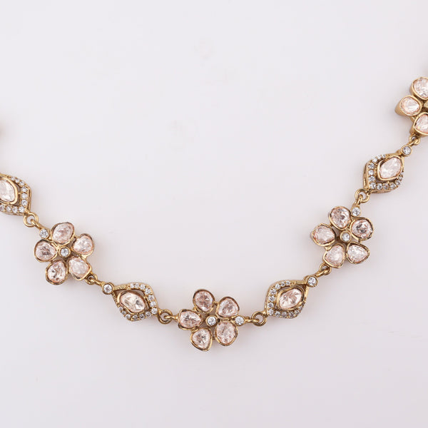 Brass Fashion Necklace