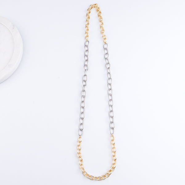 22K Gold Plated Brass Fashion Necklace