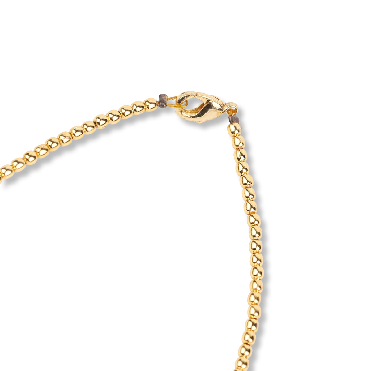 22K Gold Plated Fashion Flower Drop Necklace
