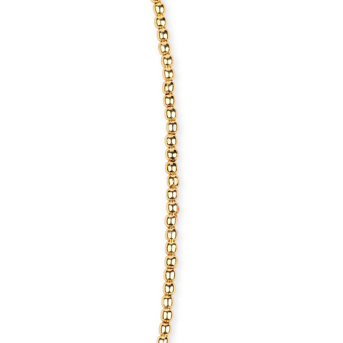 22K Gold Plated Fashion Green Drop Necklace