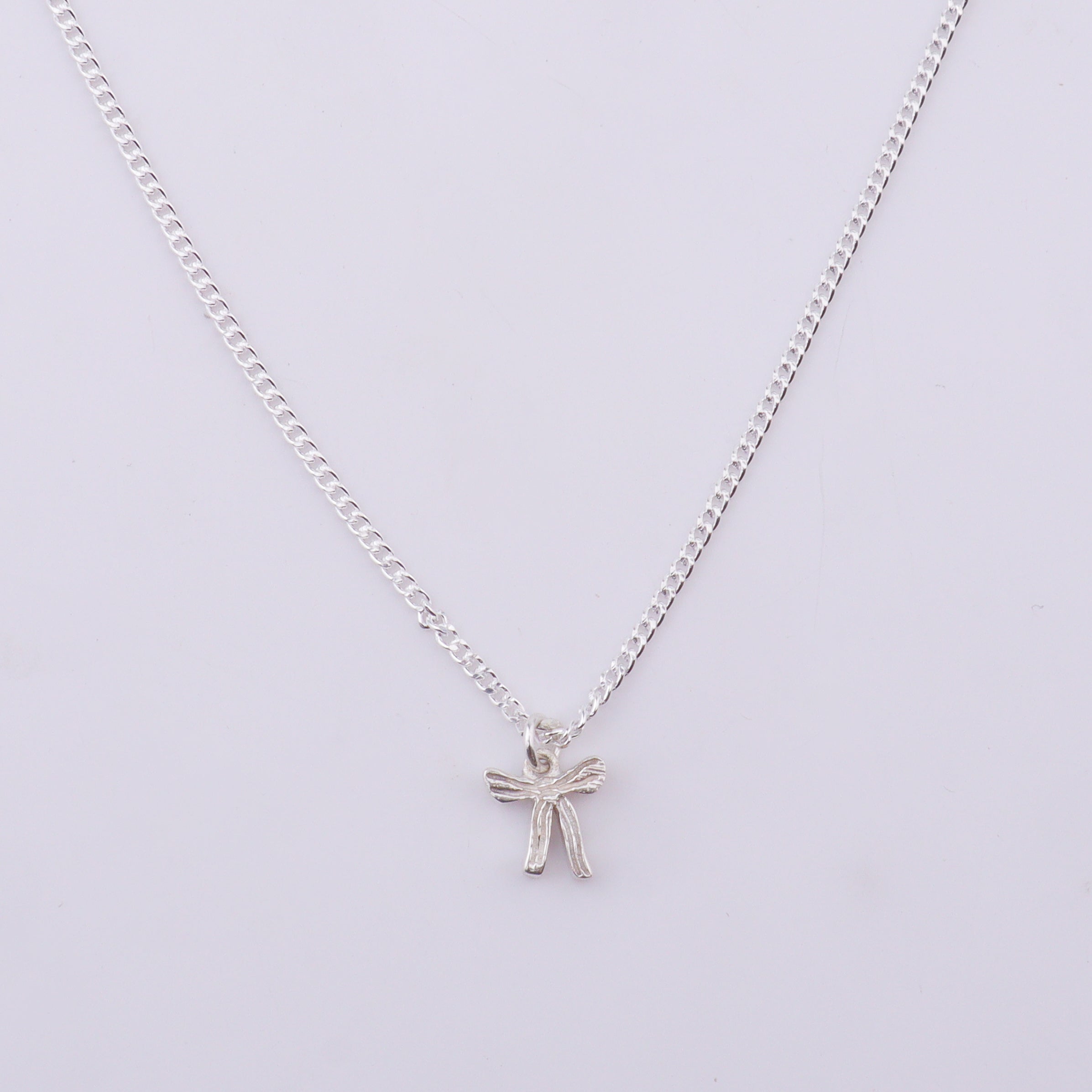 Bow Pendant Necklace