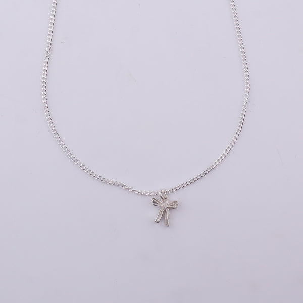 Bow Pendant Necklace