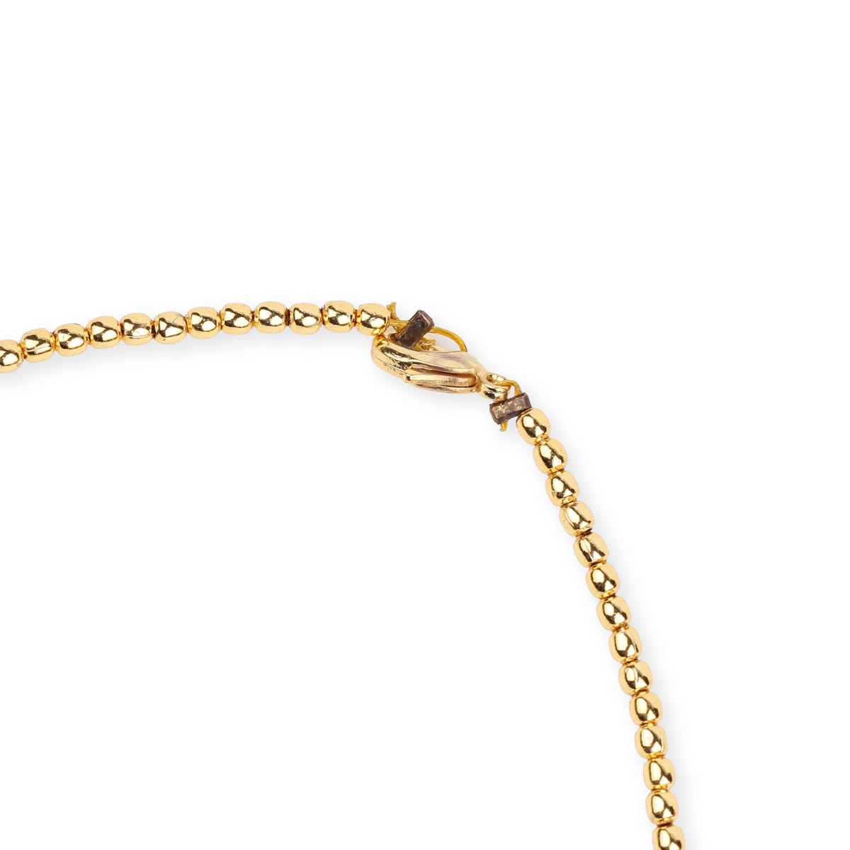 22K Gold Plated Fashion Green Drop Necklace