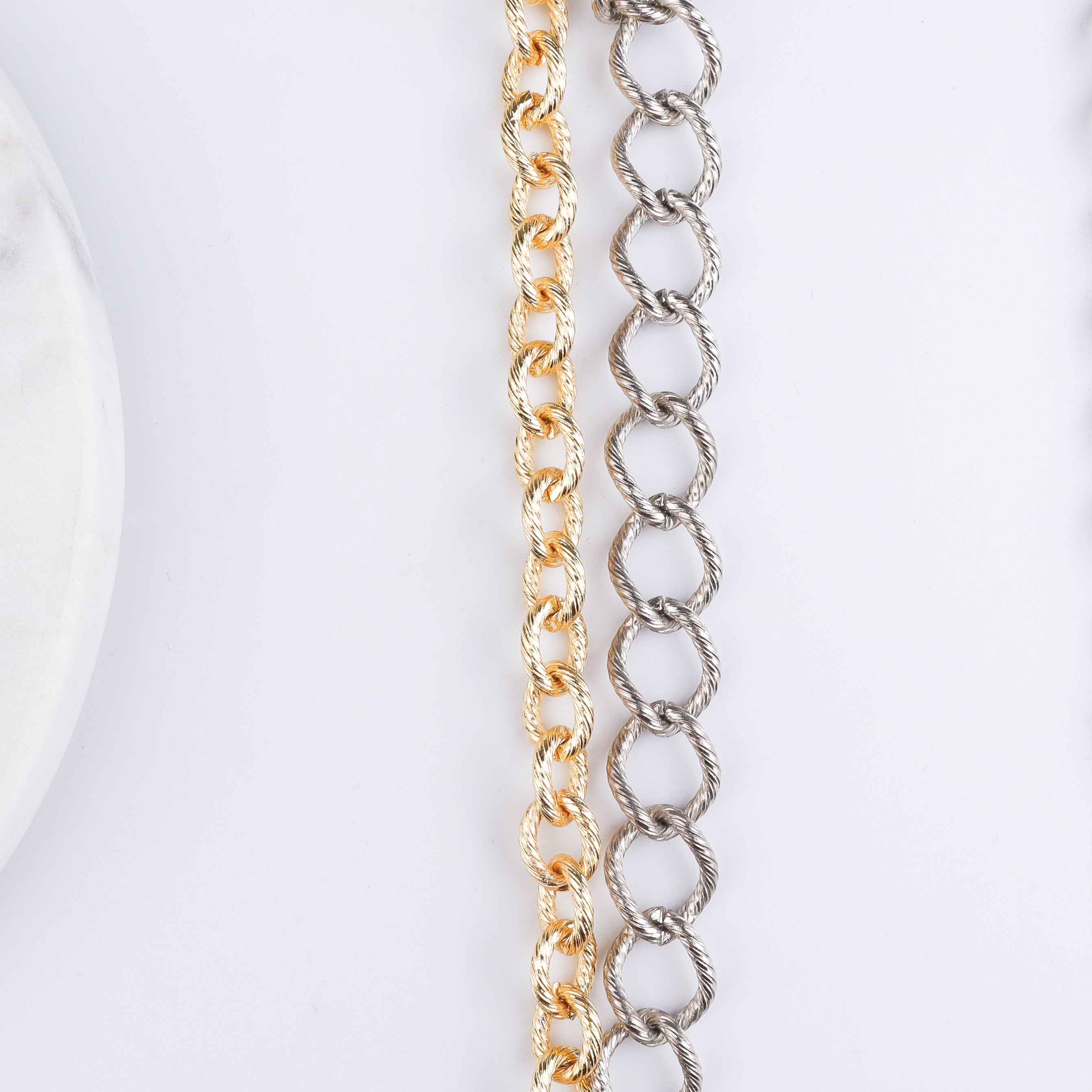 22K Gold Plated Brass Fashion Necklace