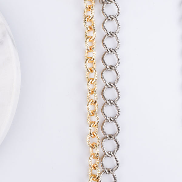 22K Gold Plated Brass Fashion Necklace
