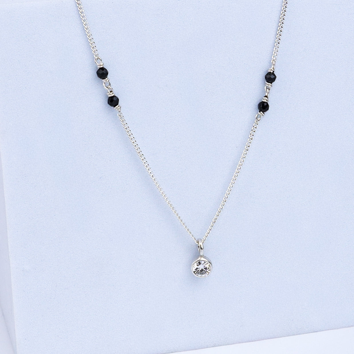 Silver Chain Mangalsutra | CZ | 92.5 Silver
