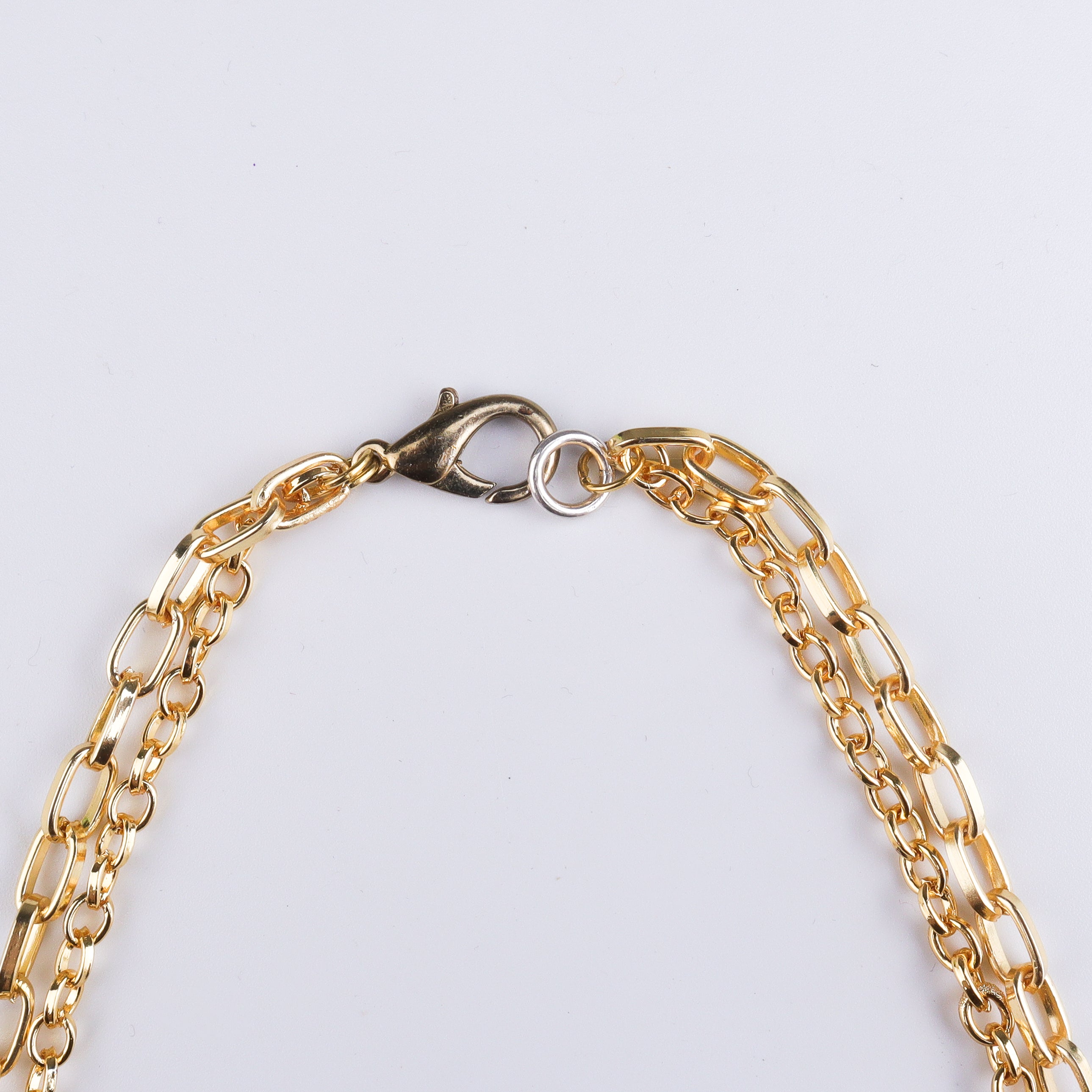 22K Gold Plated Brass Fashion Necklace