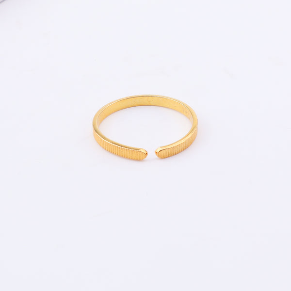 Silver Ring - Small | 22K Gold-Plated