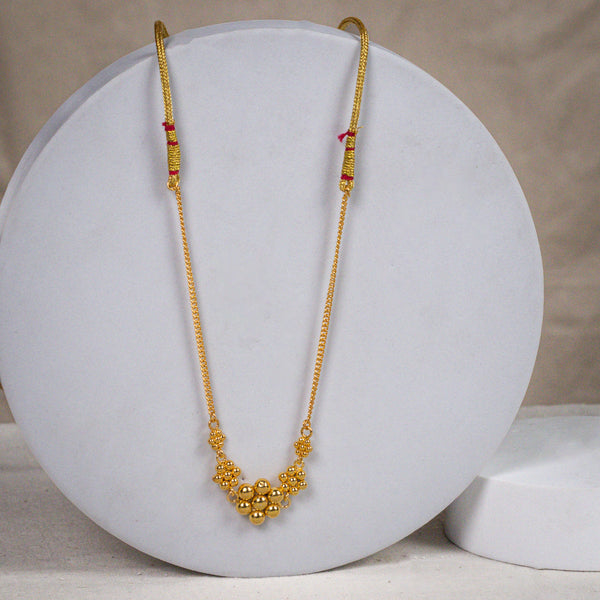 Silver 5 Kudi Choker |  92.5 Silver | 22K Gold Plated