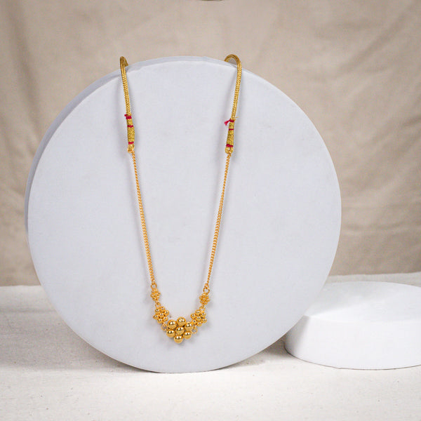 Silver 5 Kudi Choker |  92.5 Silver | 22K Gold Plated