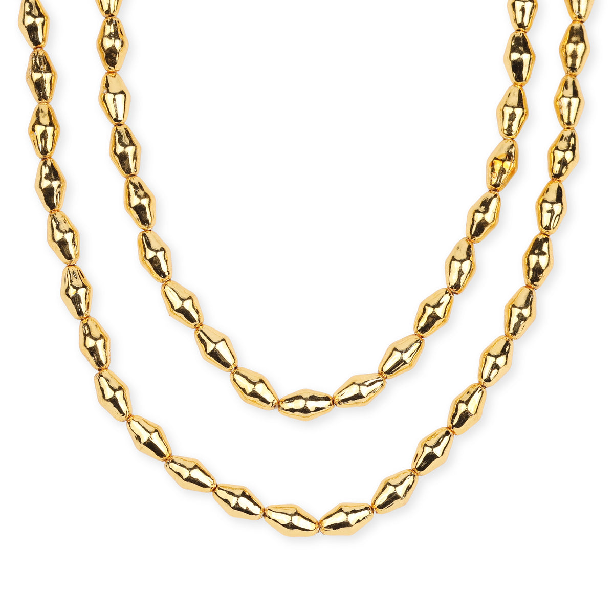 22K Gold Plated Fashion Dholki Maal – Double Layer