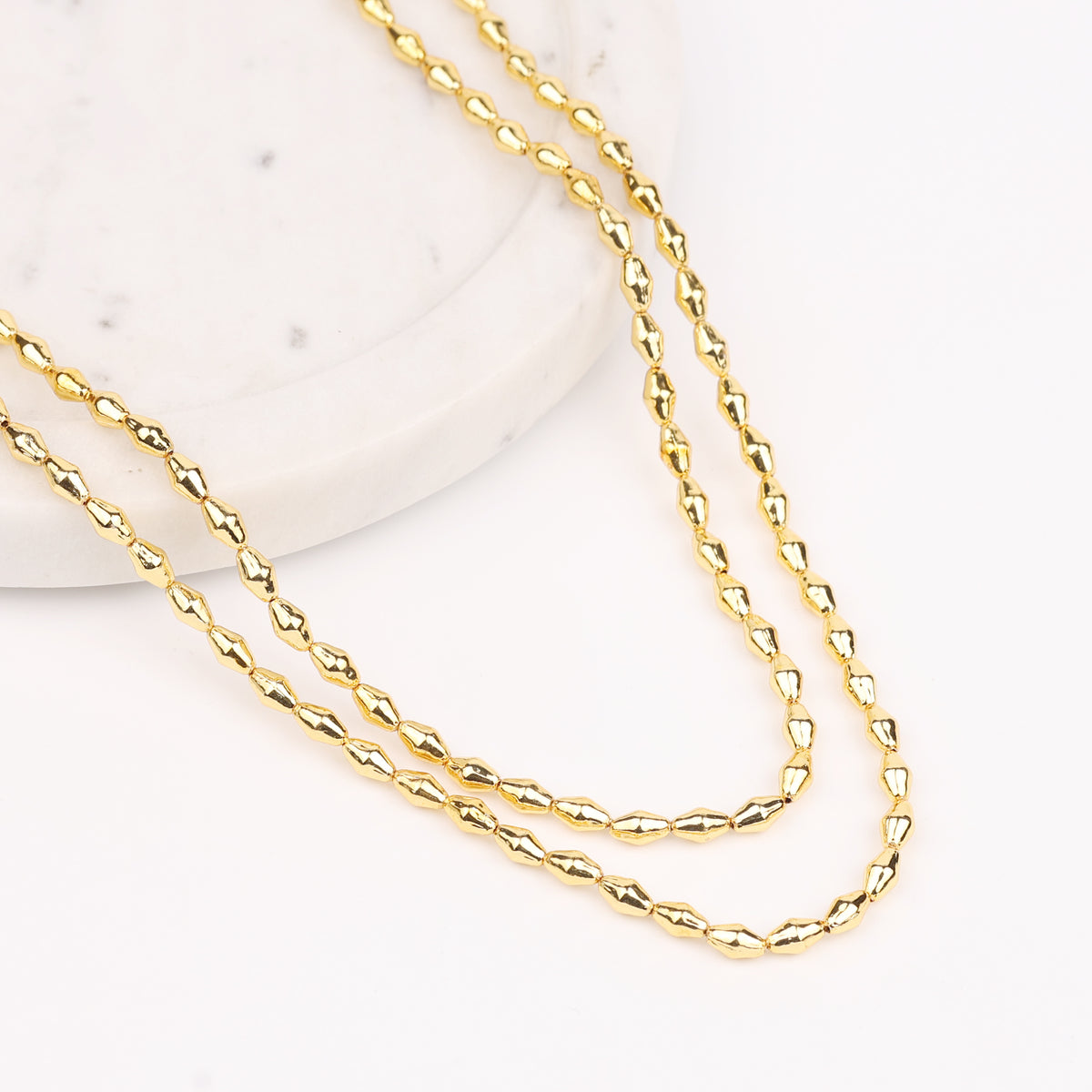 22K Gold Plated Fashion Dholki Maal – Double Layer