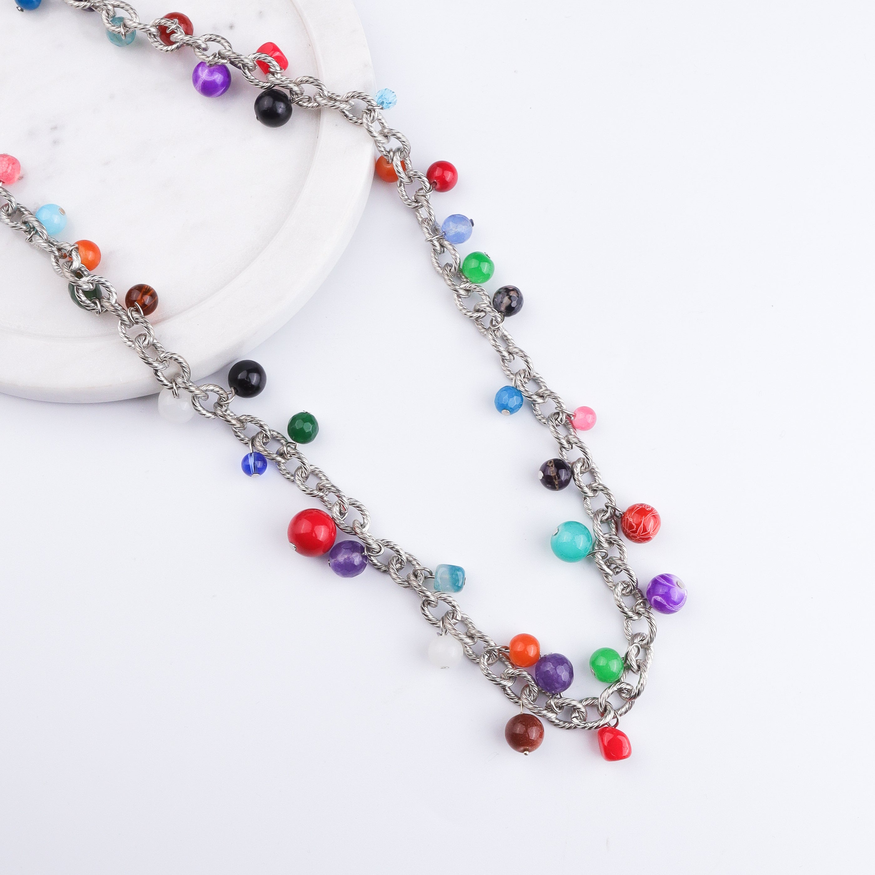 Brass Fashion Necklace