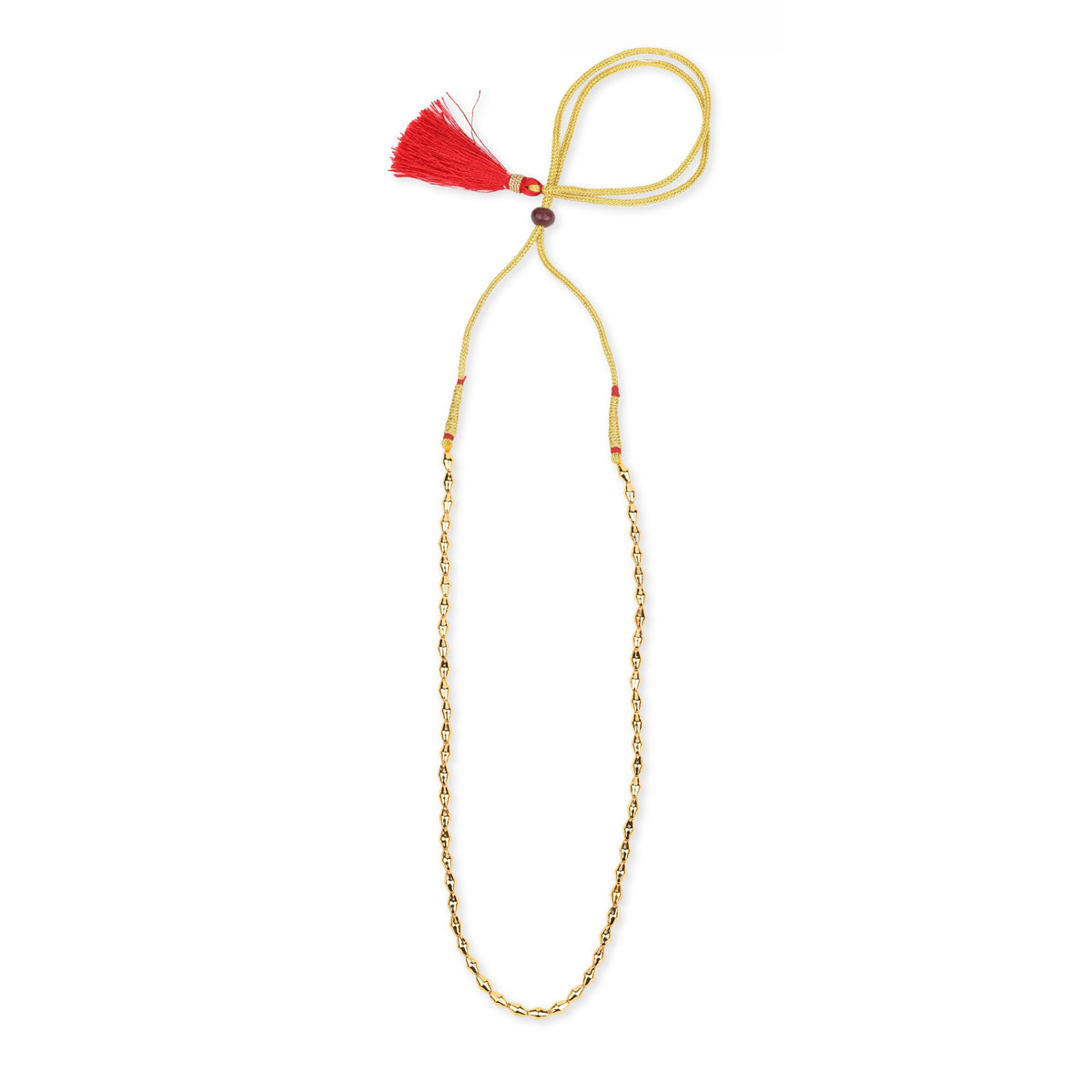 22K Gold Plated Fashion Dholki Maal – Single Layer
