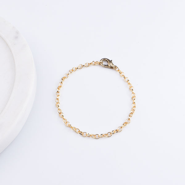 22K Gold Plated Brass Fashion Bracelet