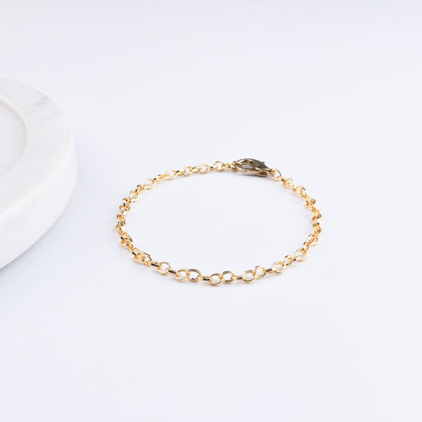 22K Gold Plated Brass Fashion Bracelet