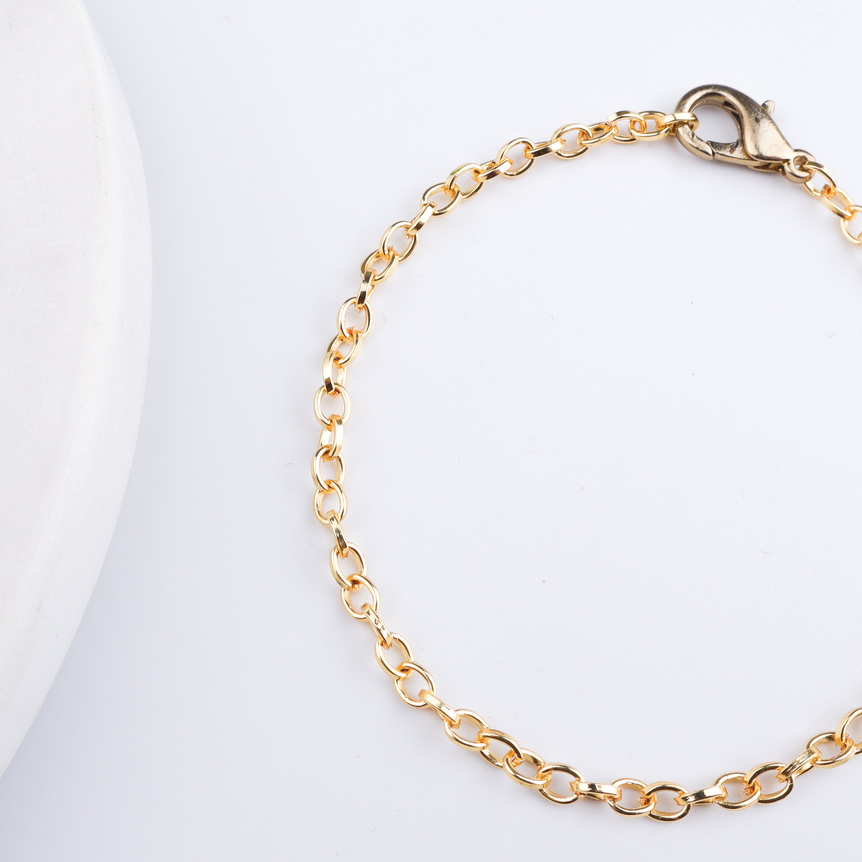 22K Gold Plated Brass Fashion Bracelet
