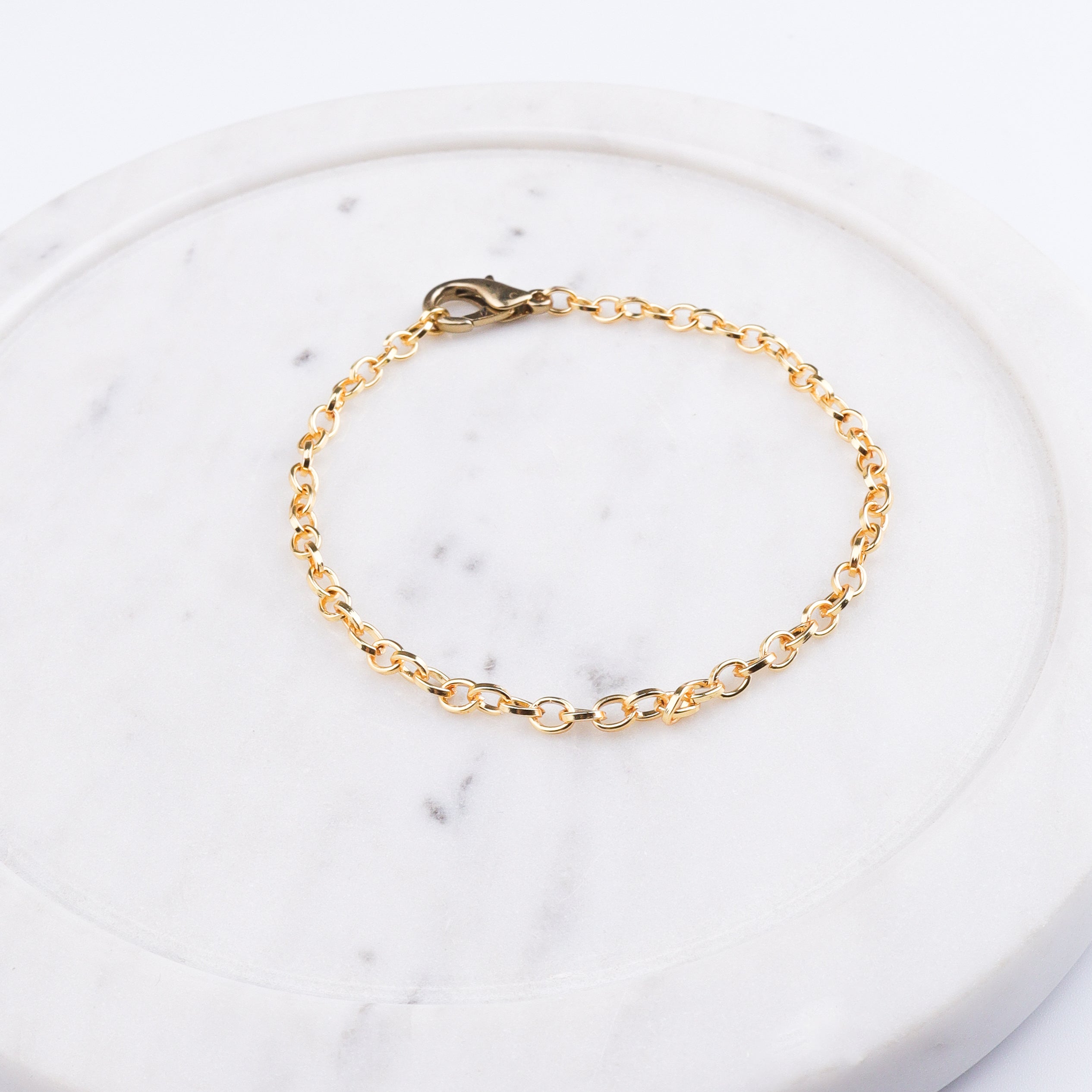 22K Gold Plated Brass Fashion Bracelet