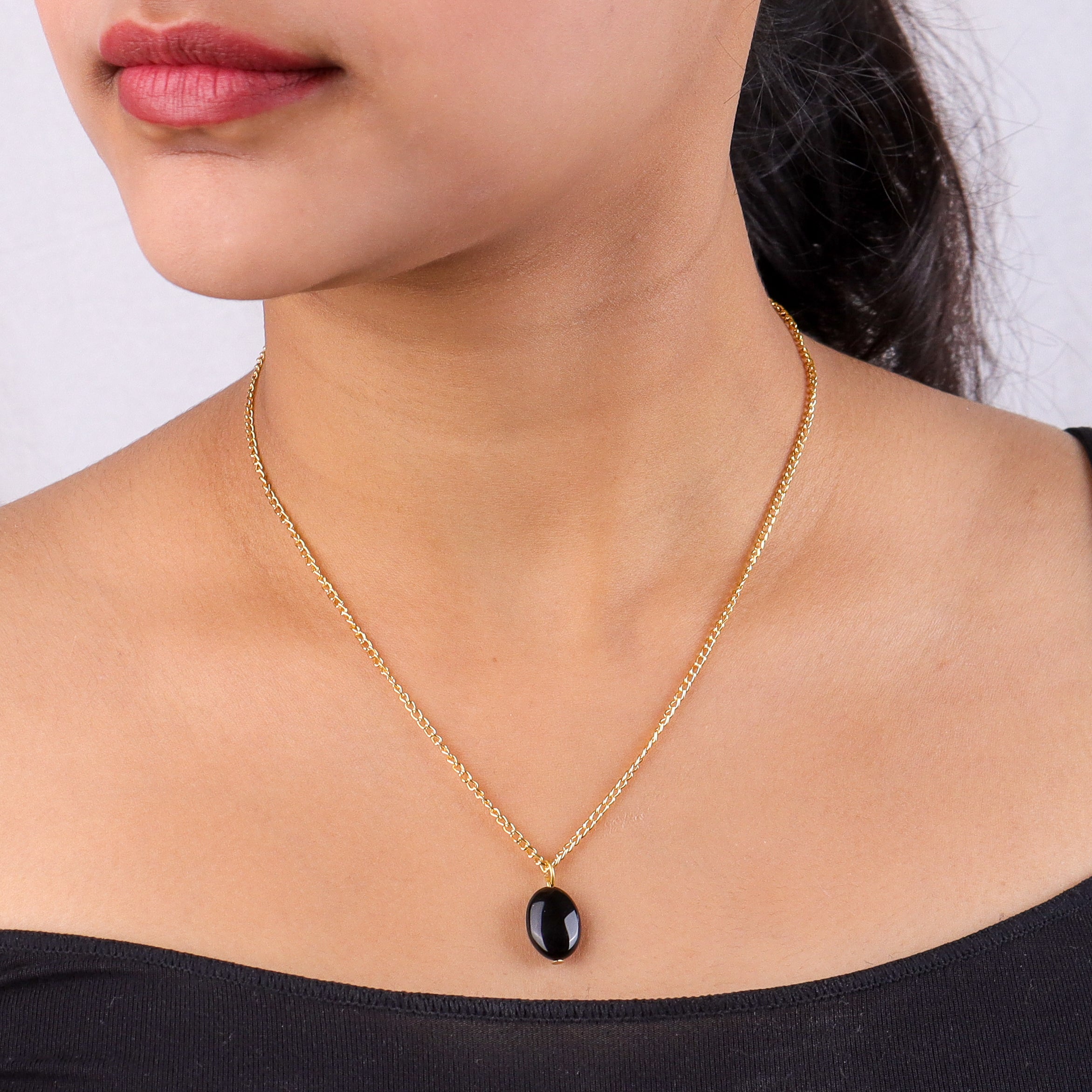 22K Gold Plated Brass Fashion Necklace