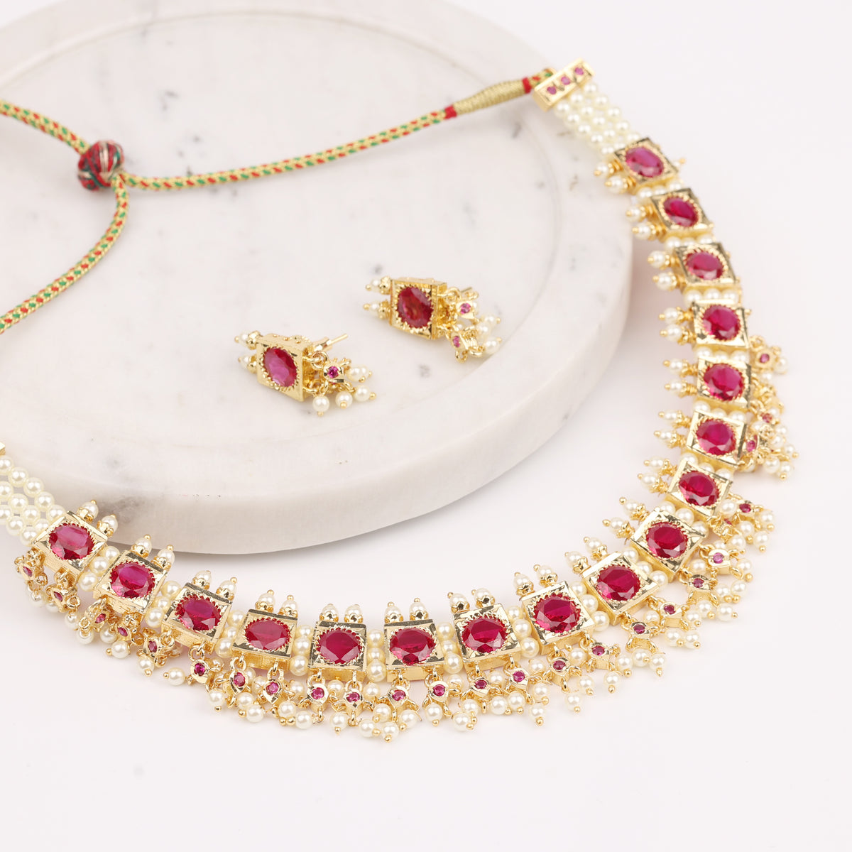 22K Gold Plated Fashion Chinchpeti