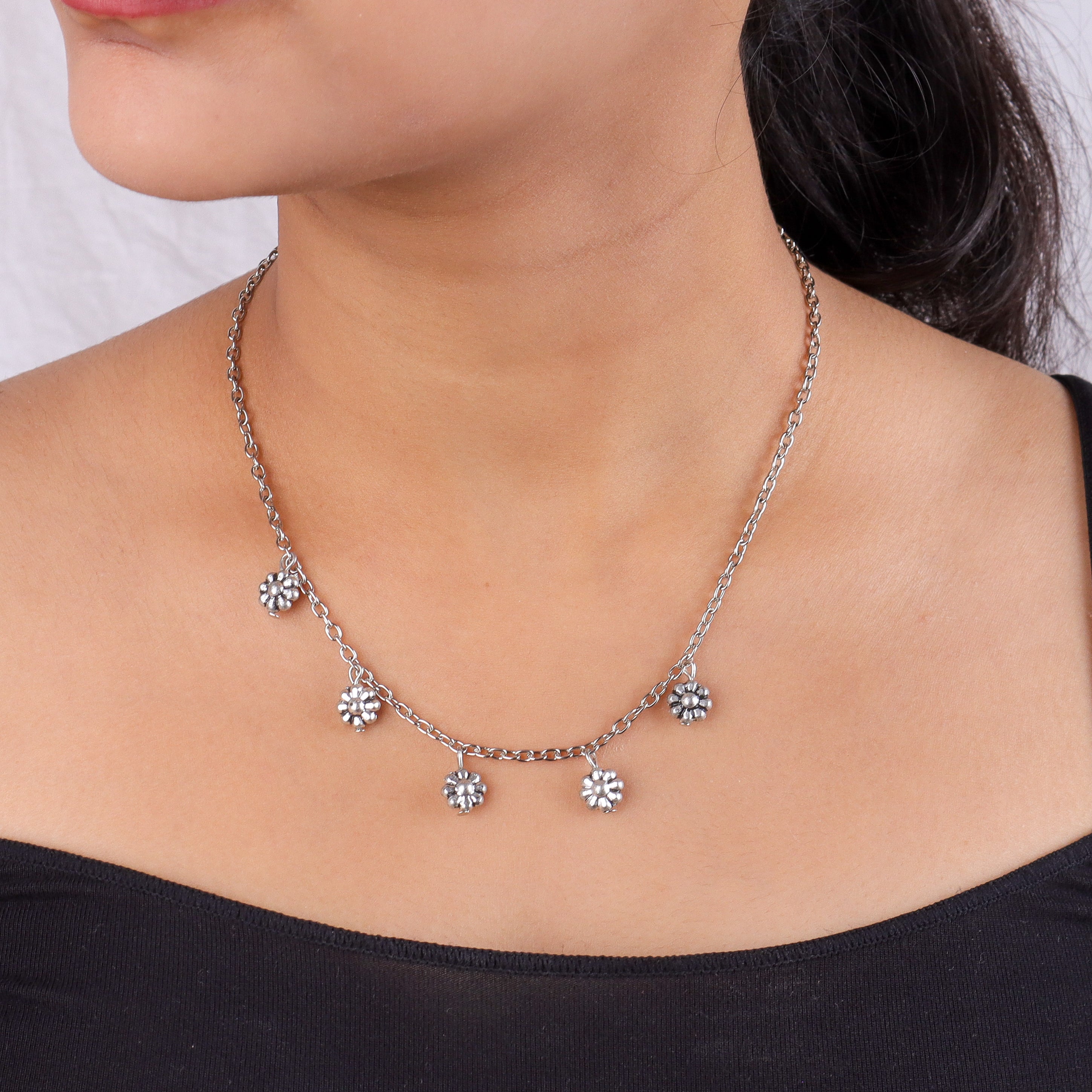 Brass Fashion Necklace