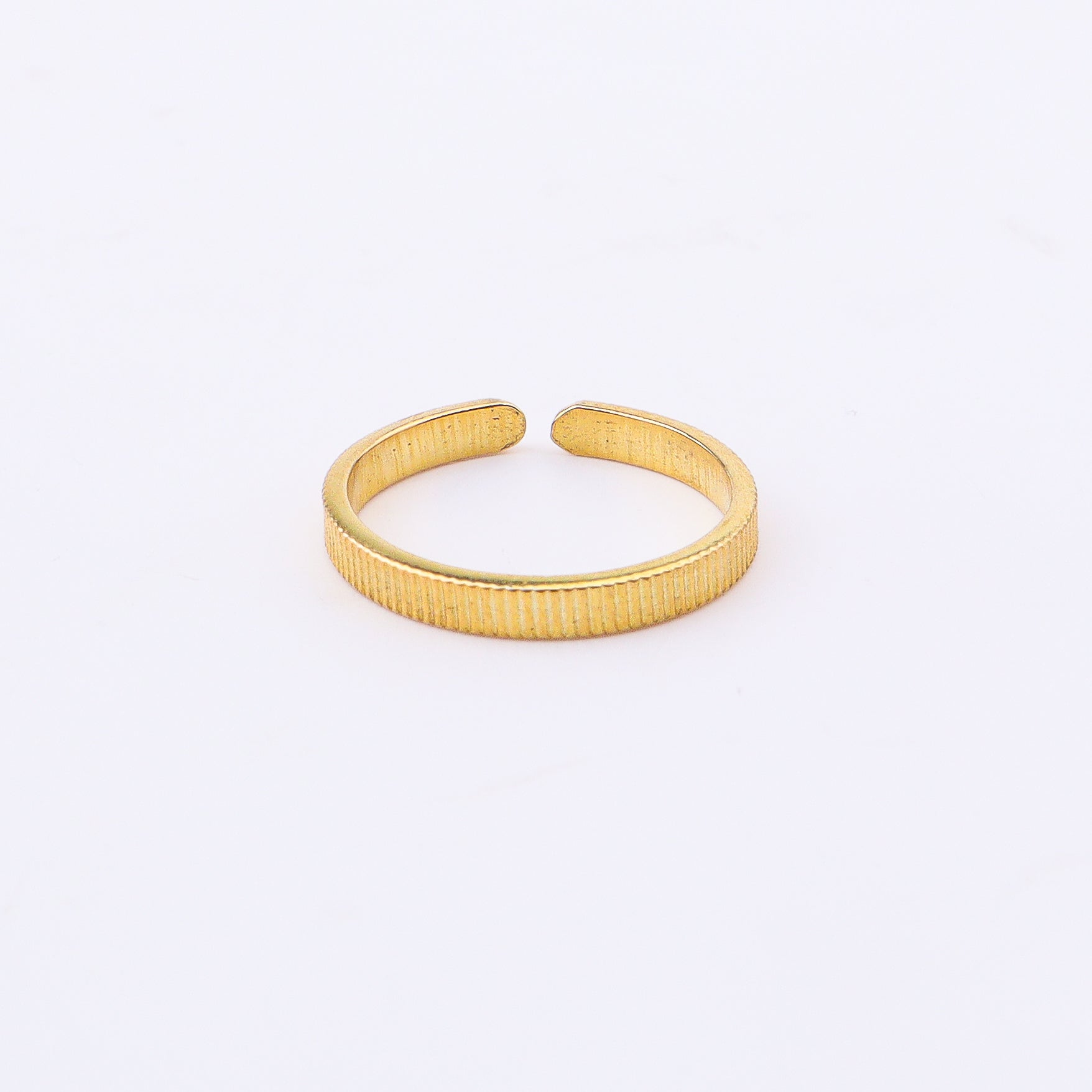 Silver Ring - Big | 22K Gold-Plated
