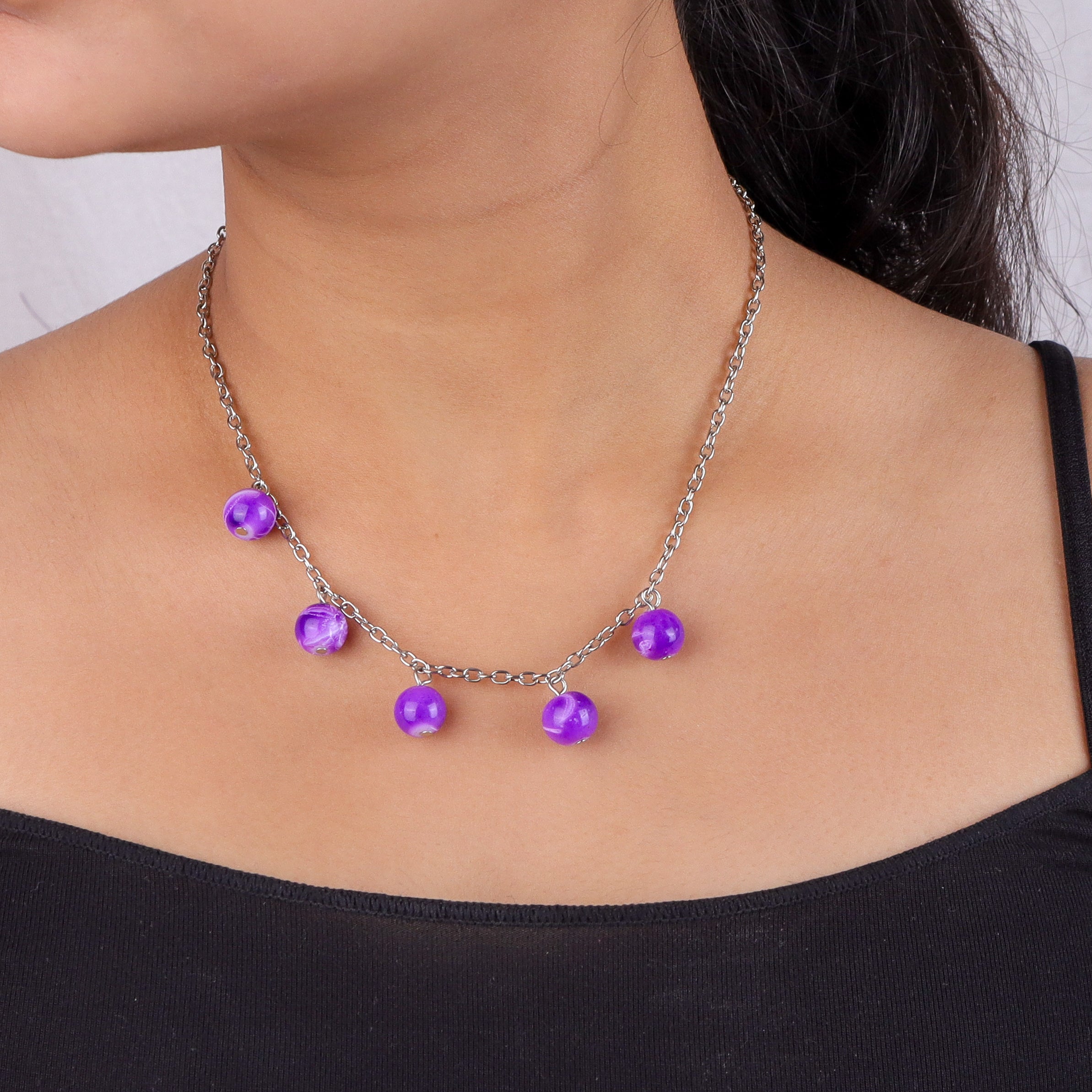 Brass Fashion Necklace