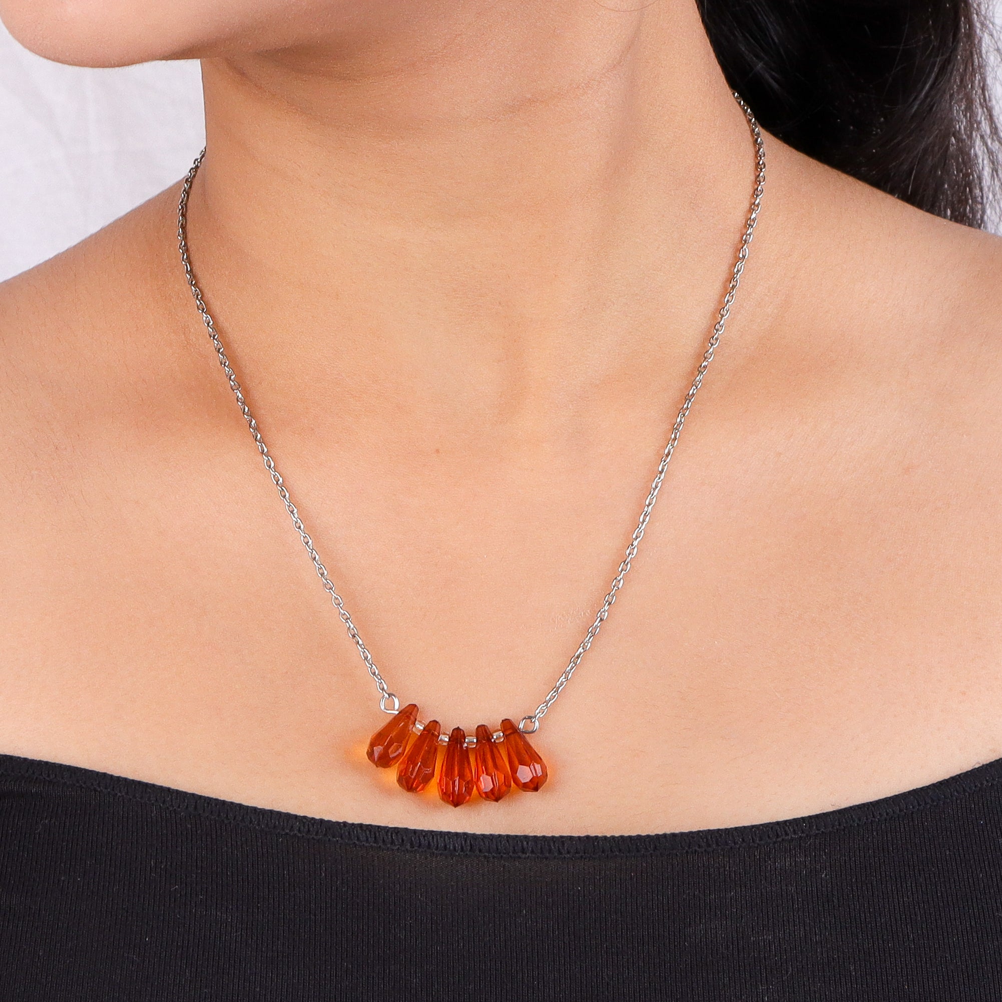 Brass Fashion Necklace