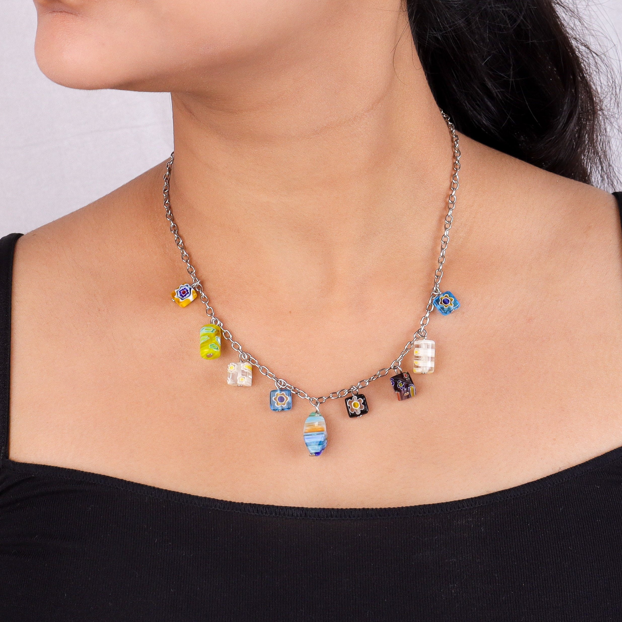 Brass Fashion Necklace
