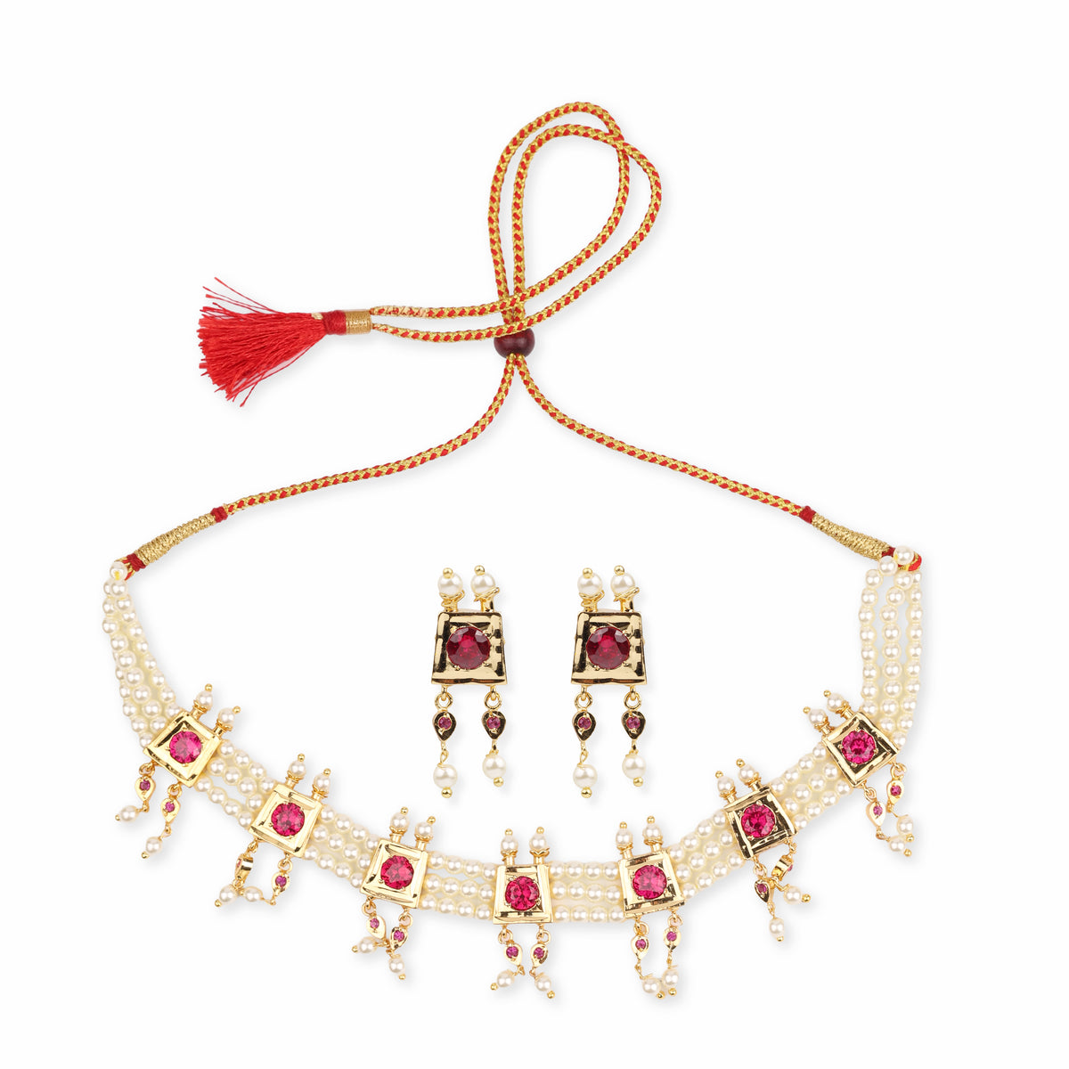 22K Gold Plated Fashion Chinchpeti