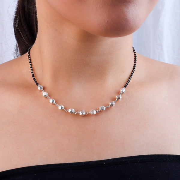 Ashtapailu Silver Mangalsutra