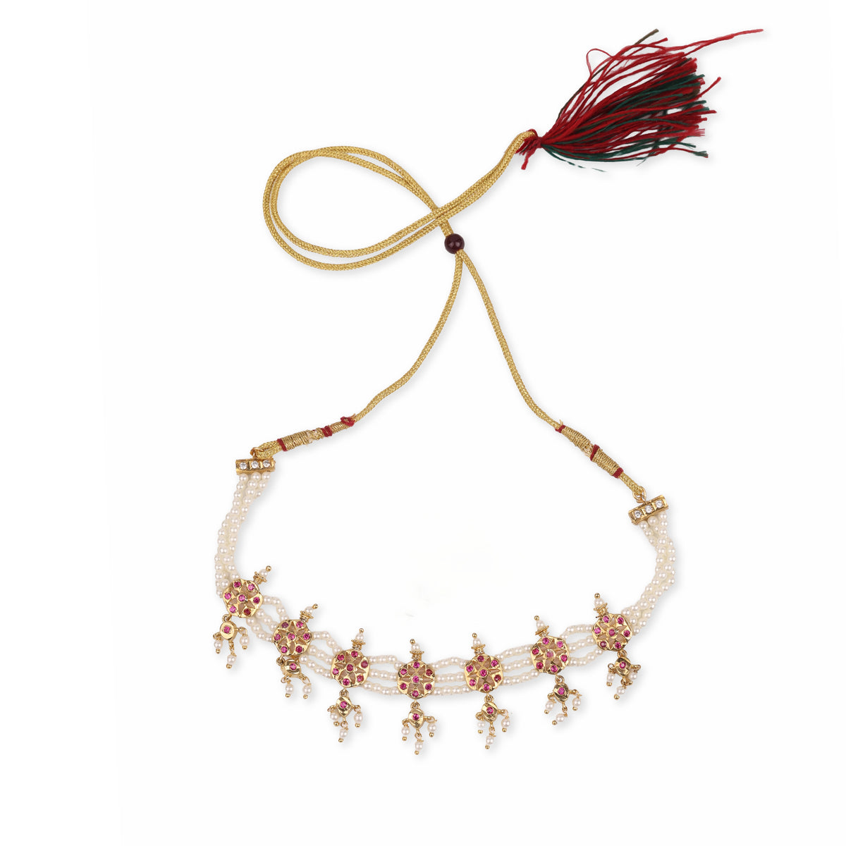 22K Gold Plated Fashion Choker Set