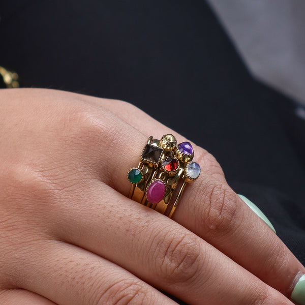 Brass Fashion Ring
