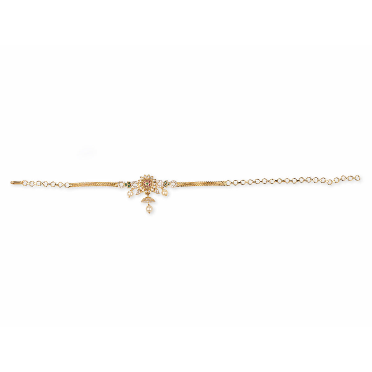 22K Gold Plated Fashion Arm Band cum Necklace