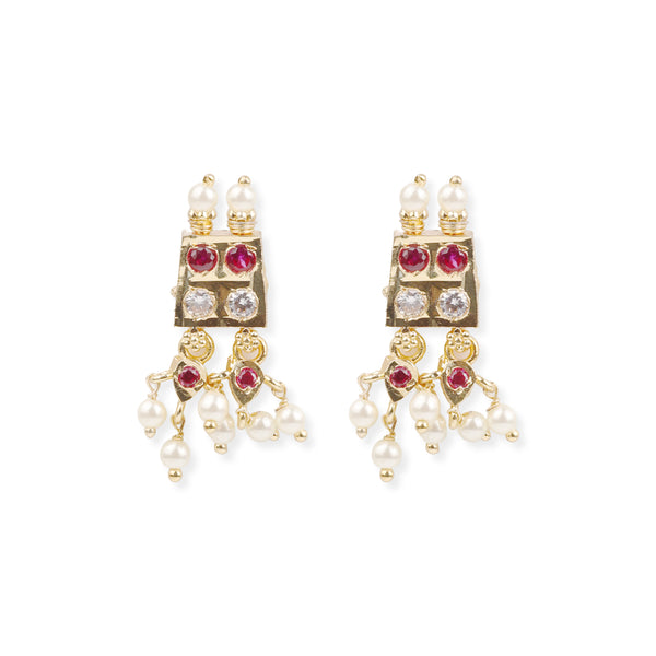 22K Gold Plated Fashion Chinchpeti