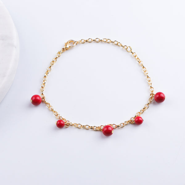 22K Gold Plated Fashion Anklet