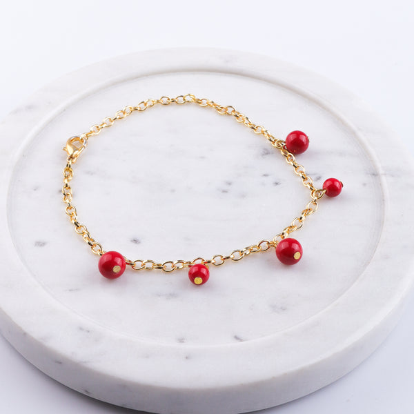 22K Gold Plated Fashion Anklet