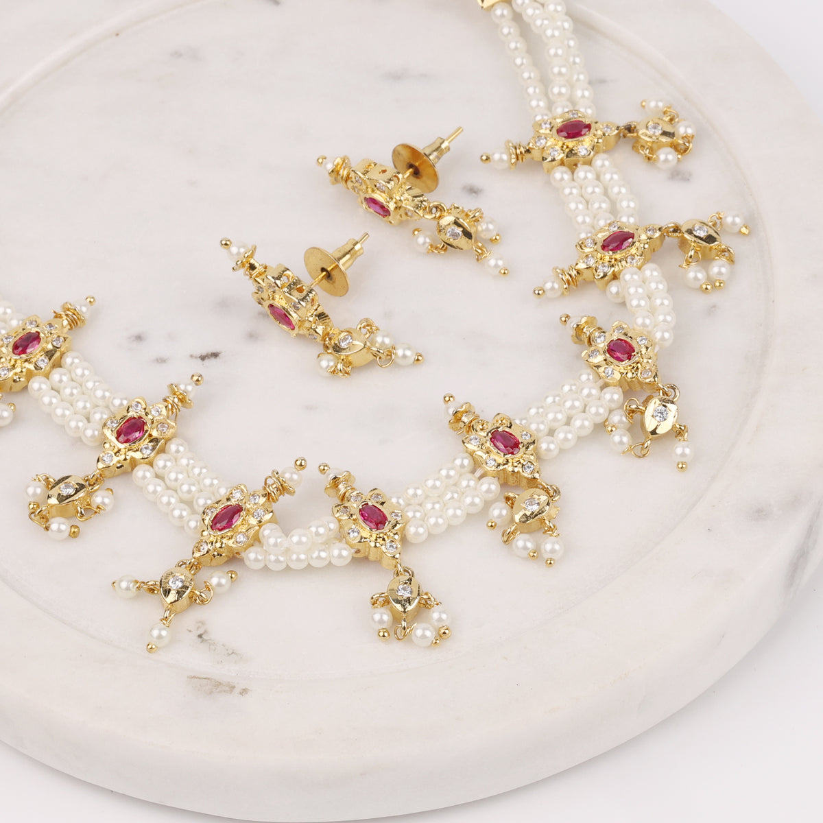 22K Gold Plated Fashion Chinchpeti
