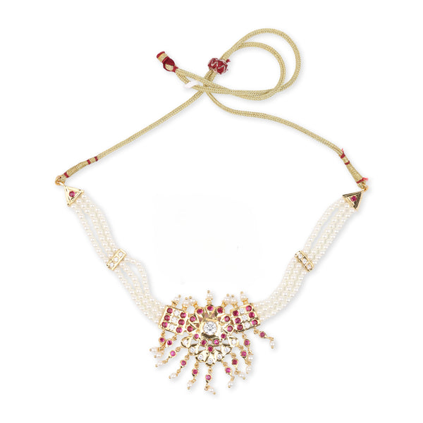 22K Gold Plated Fashion Choker Set
