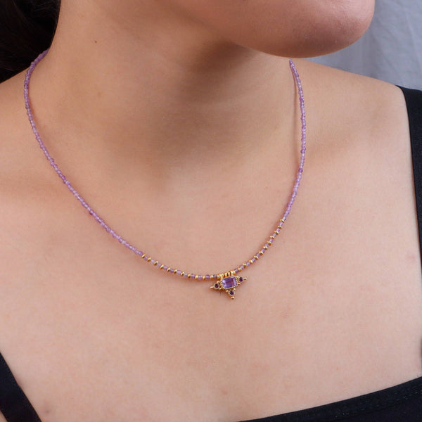 Brass Fashion Necklace