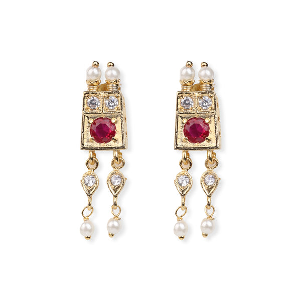 22K Gold Plated Fashion Chinchpeti