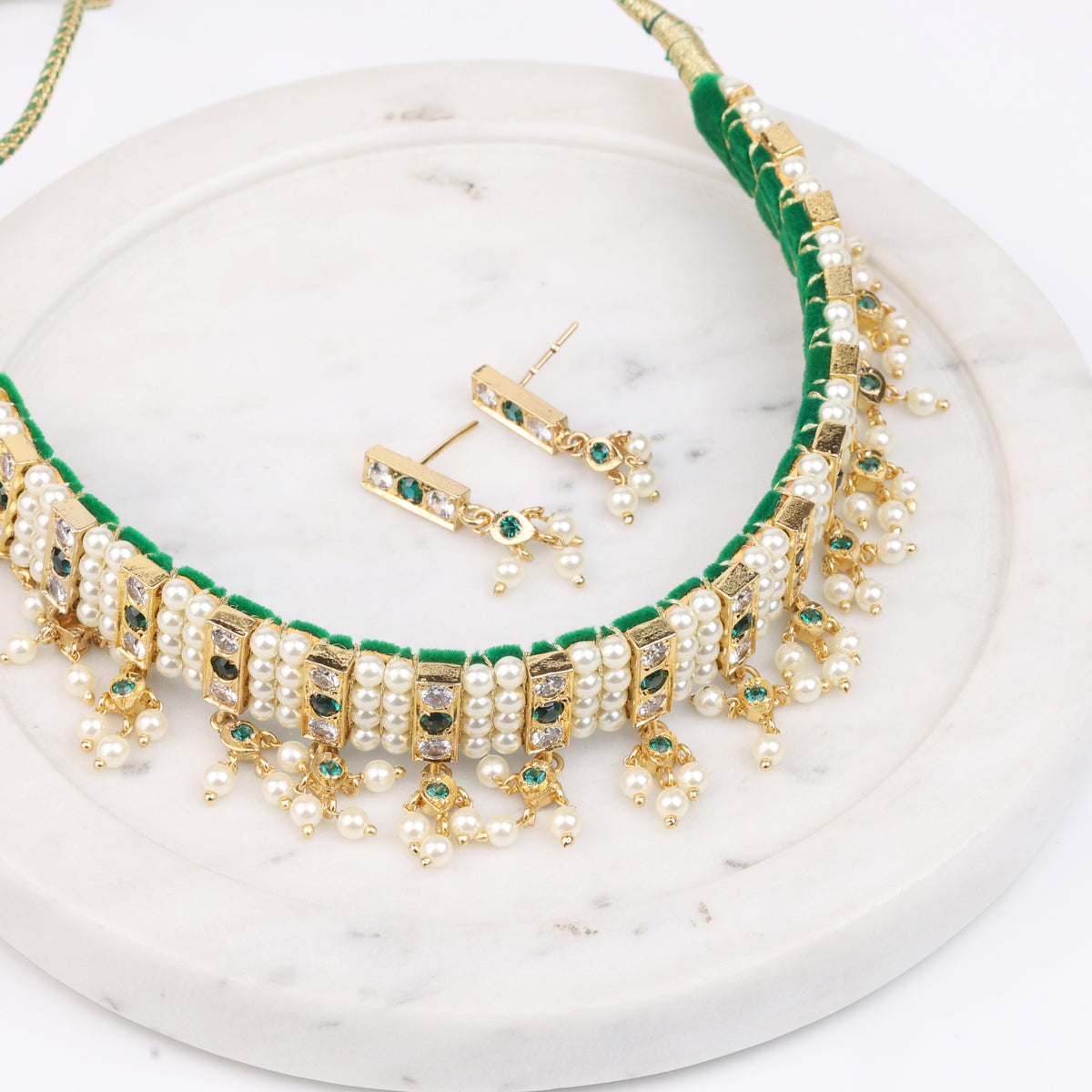 22K Gold Plated Fashion Chinchpeti