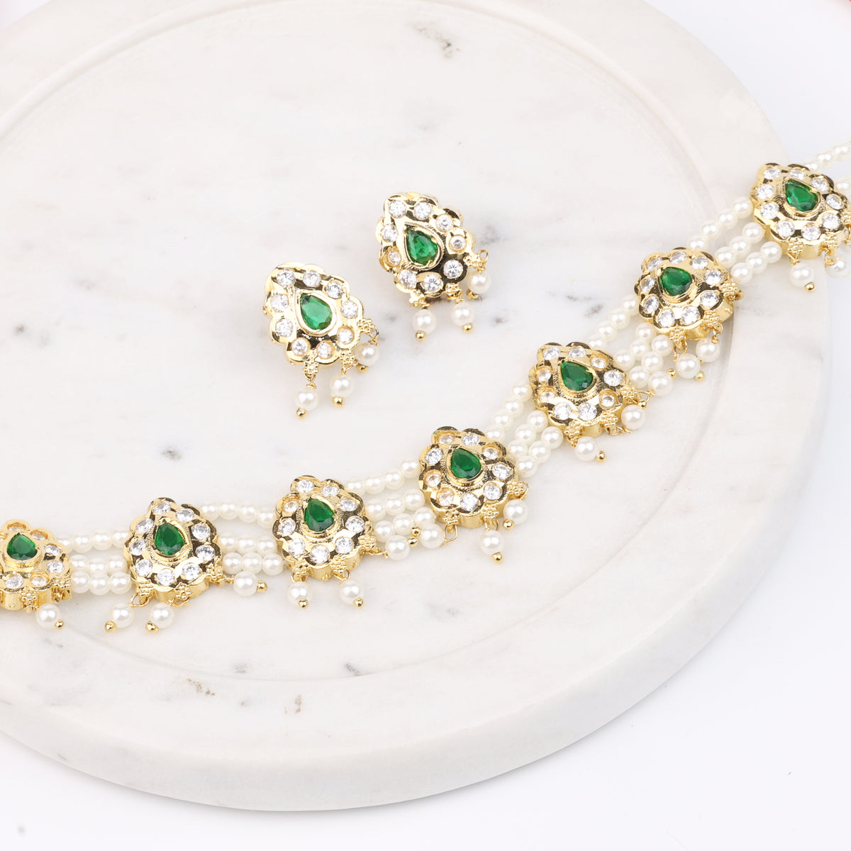 22K Gold Plated Fashion Chinchpeti