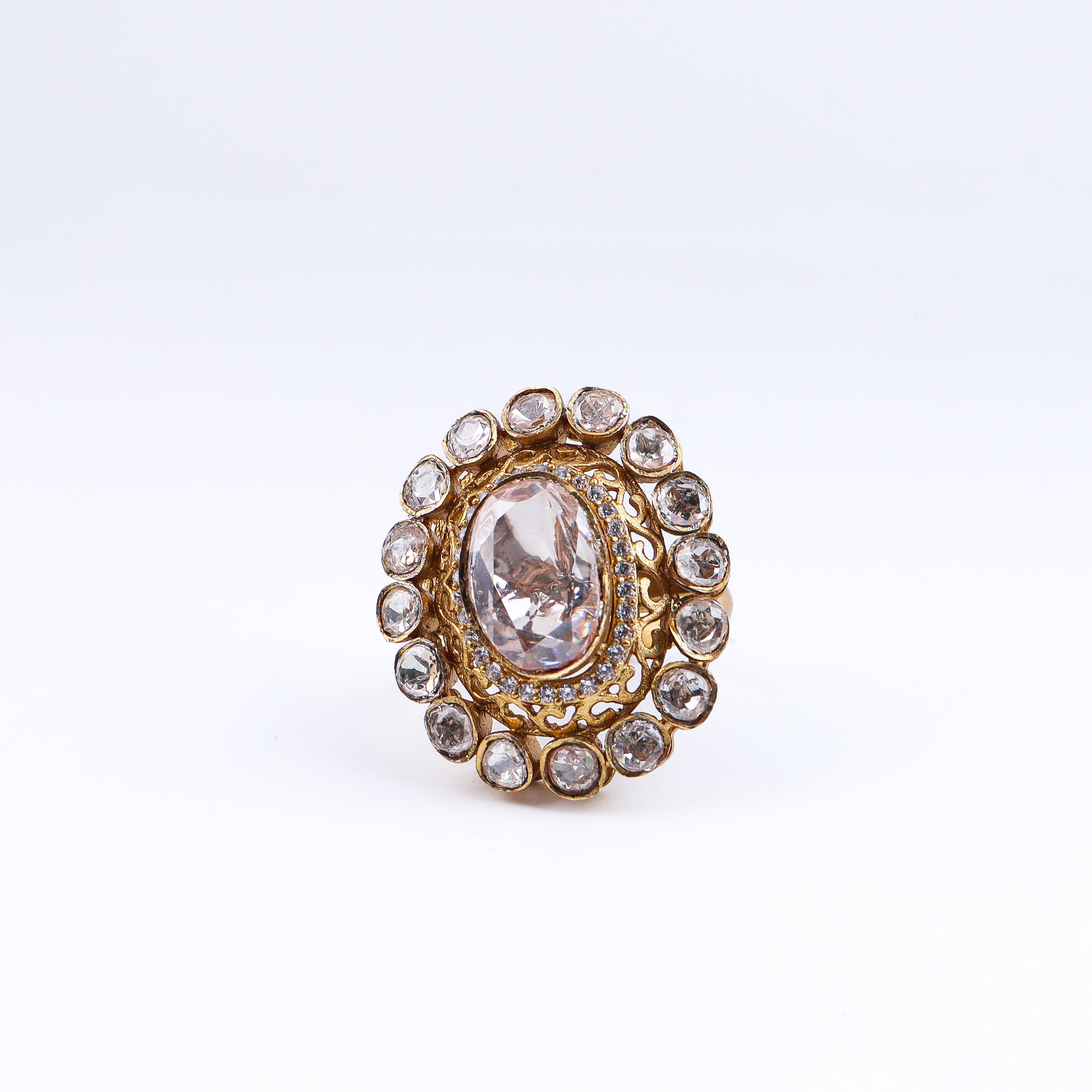 22K Gold Plated Fashion Ring