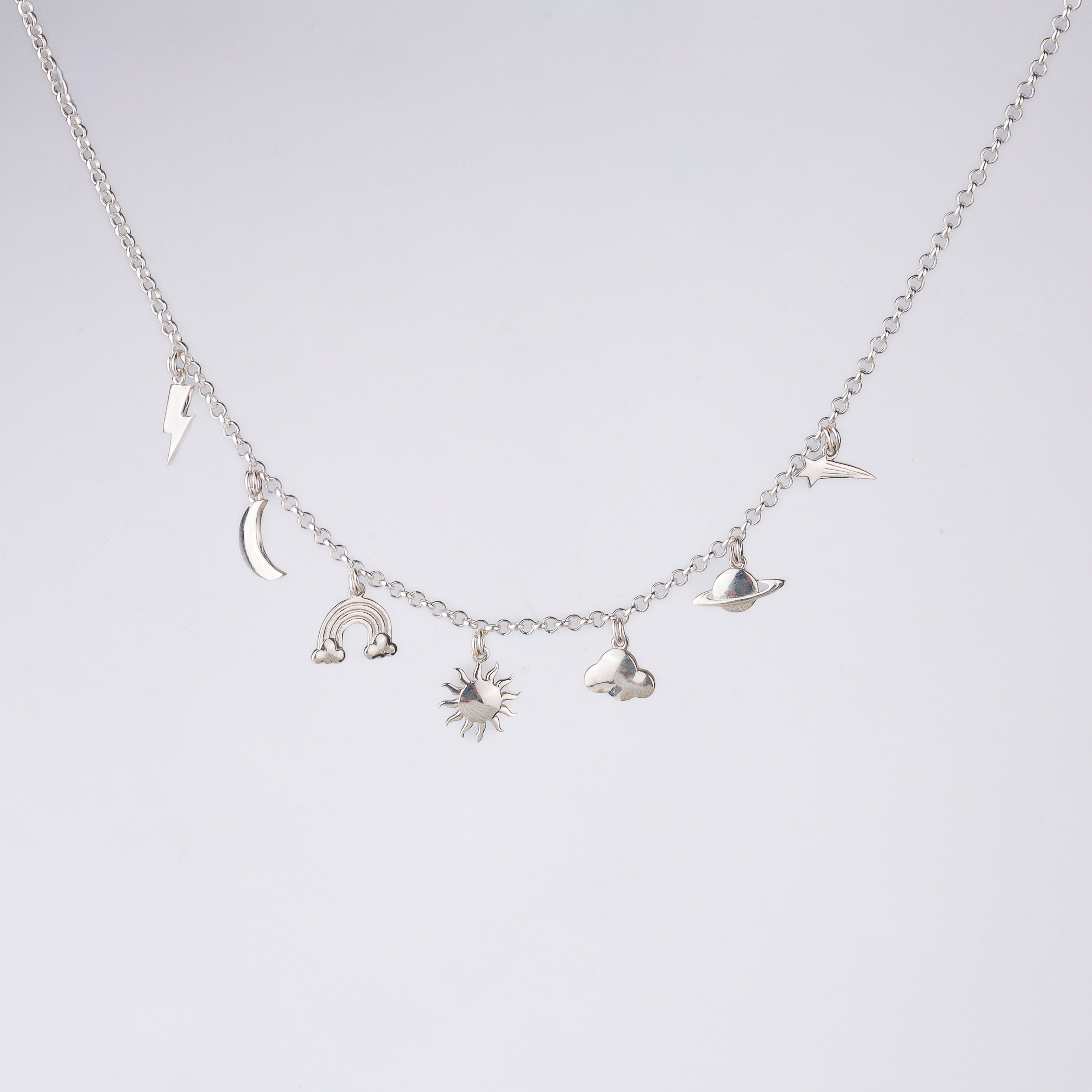 Silver Sky Necklace