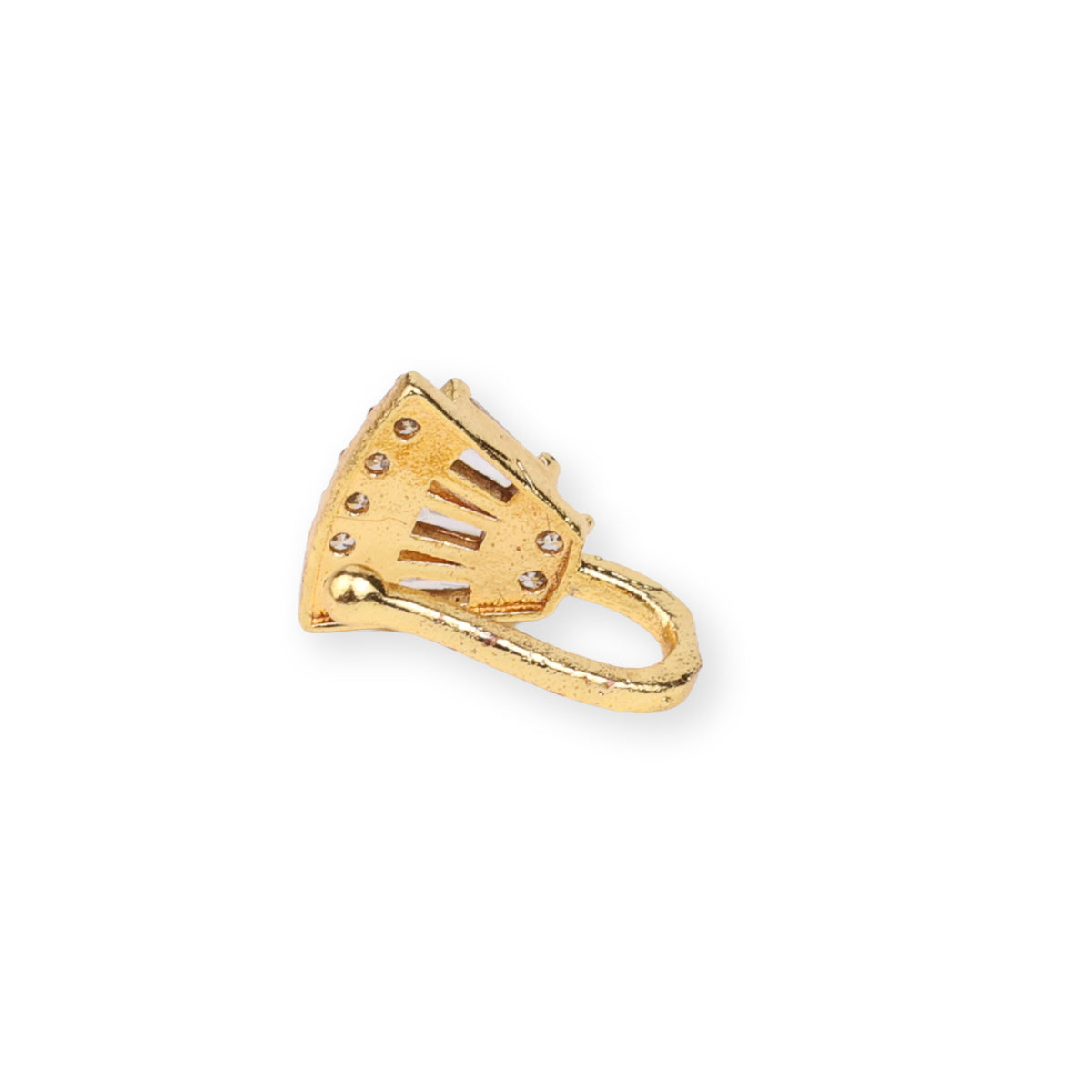 22K Gold Plated Fashion Bugadi / Nose Pin