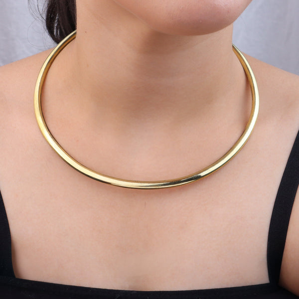 Brass Fashion Necklace